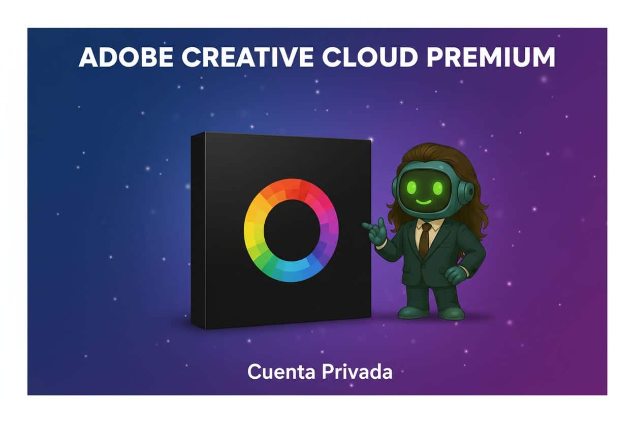 Adobe Creative Cloud – Todas las Apps Premium | Cuenta Privada y Personal