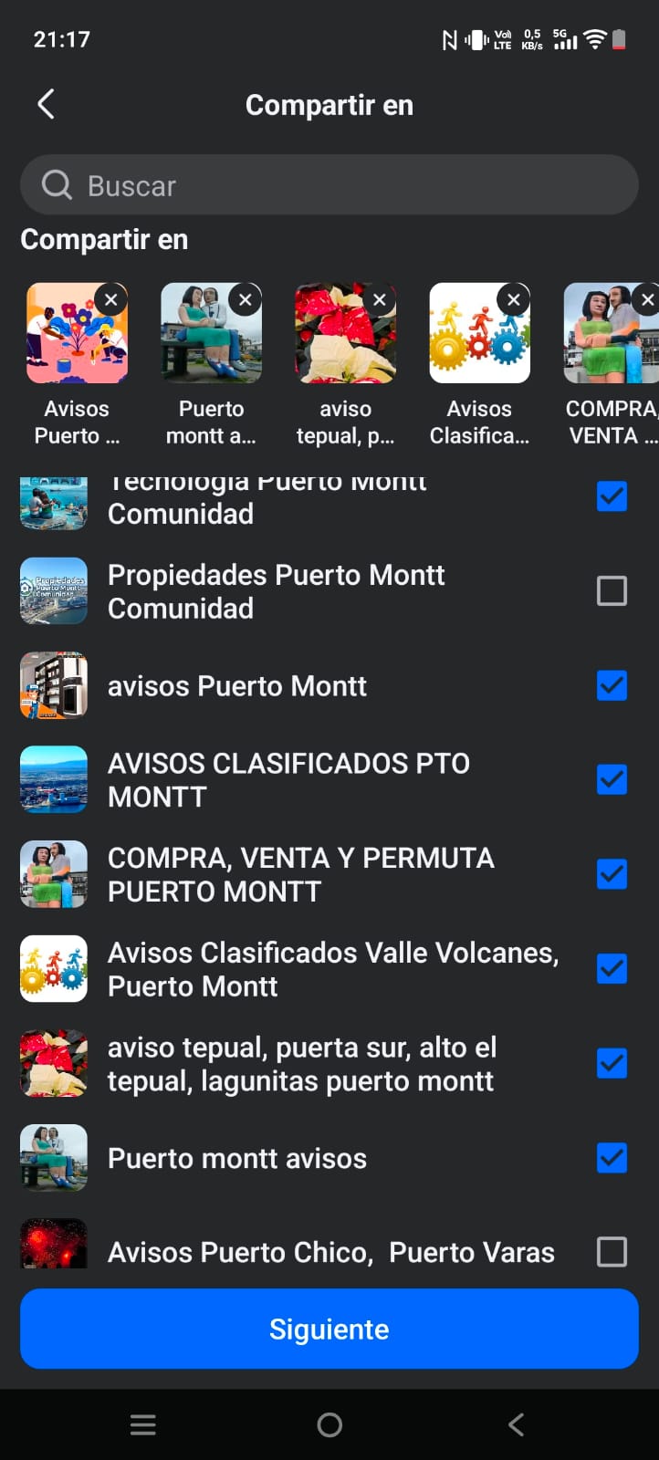 Difusión Masiva en 10 Grupos | Facebook Puerto Montt